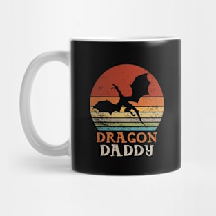 Dragon Daddy Father Day Vintage Fantasy Mug